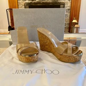 Jimmy Choo Perfume Nude Patent 365 size 37.5